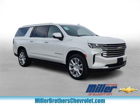 Used 2022 Chevrolet Suburban High Country w/ Max Trailering Package image 1