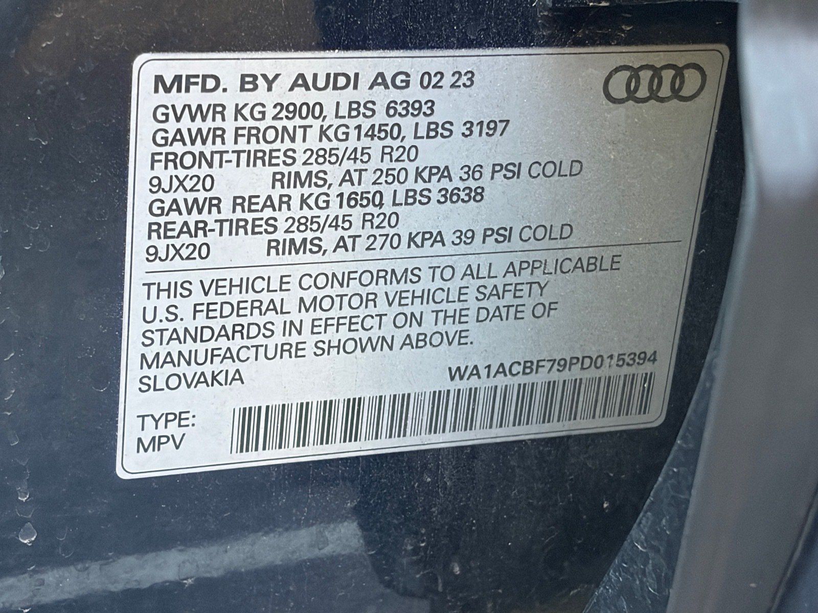 Used 2023 Audi Q7 2.0T Premium w/ Convenience Package AWD/4WD image 11