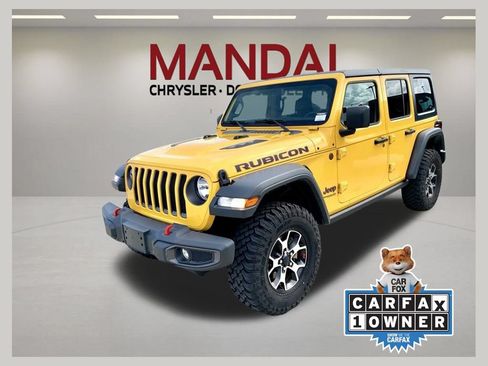 Used 2021 Jeep Wrangler Unlimited Rubicon AWD/4WD image 1