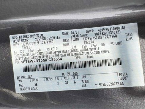 Used 2021 Ford F250 Lariat AWD/4WD image 40