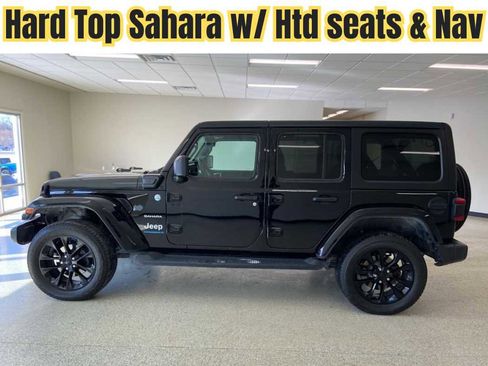 Used 2023 Jeep Wrangler Sahara w/ Cold Weather Group AWD/4WD image 1