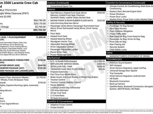 Certified 2026 RAM 3500 Laramie AWD/4WD image 4