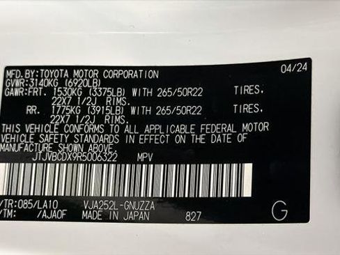 Certified 2024 Lexus GX 550 w/ Accessory Package (2T) AWD/4WD image 41
