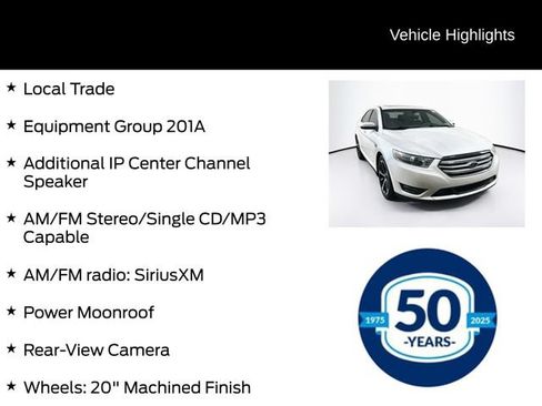 Used 2014 Ford Taurus SEL w/ Equipment Group 201A FWD image 6
