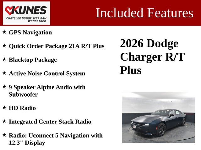 New 2026 Dodge Charger R/T AWD/4WD image 3