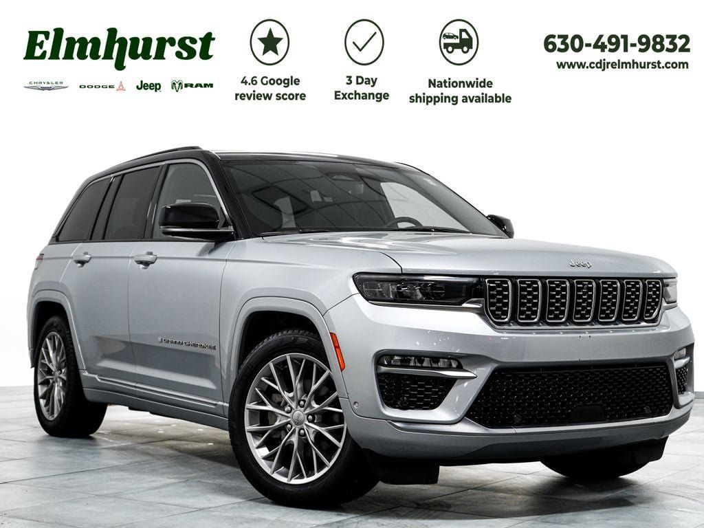 Certified 2024 Jeep Grand Cherokee Summit w/ Adv Protech Group IV AWD/4WD image 1