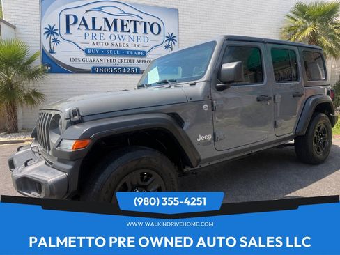 Used 2021 Jeep Wrangler Unlimited Sport AWD/4WD image 1