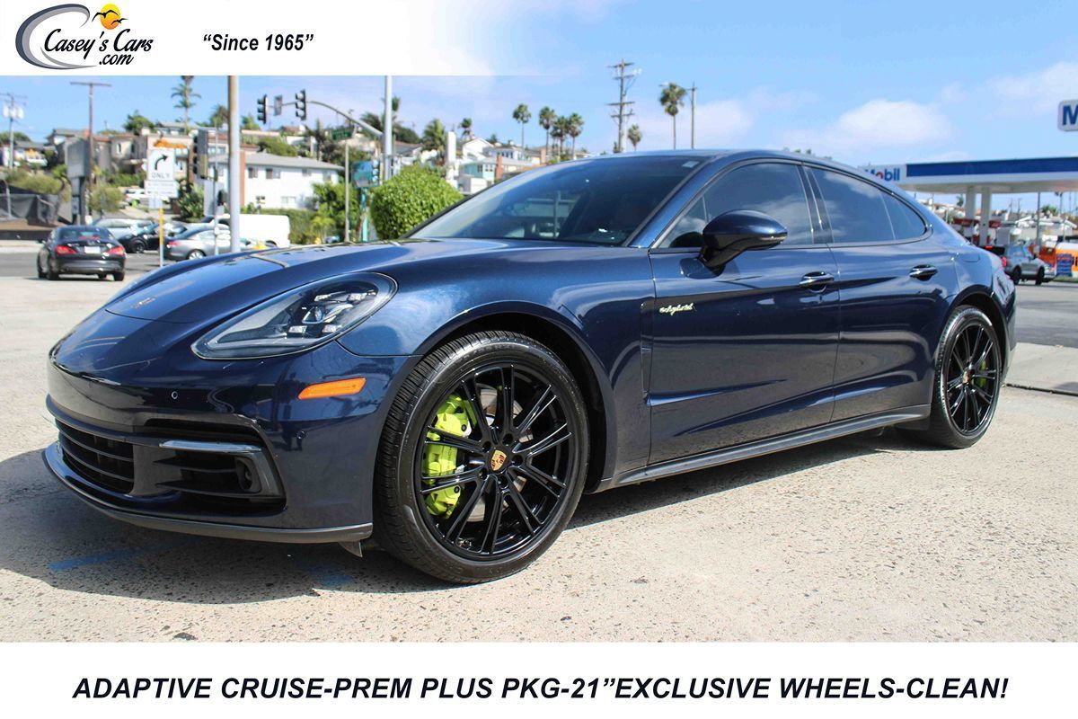 Used 2020 Porsche Panamera 4 E-Hybrid AWD/4WD image 1