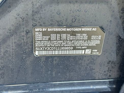 Used 2020 BMW X3 sDrive30i w/ M Sport Package 2 image 35