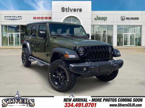 Used 2021 Jeep Wrangler Unlimited Sport AWD/4WD image 1
