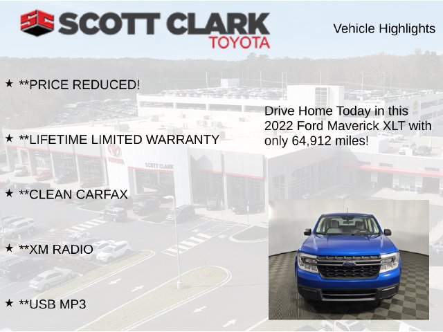 Used 2022 Ford Maverick XLT FWD image 13