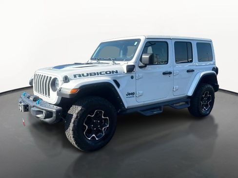 Used 2021 Jeep Wrangler Unlimited Rubicon 4xe w/ Steel Bumper Group AWD/4WD image 7