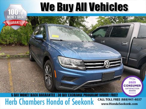 Used 2020 Volkswagen Tiguan SE w/ 3rd Row Seat Package AWD/4WD image 1