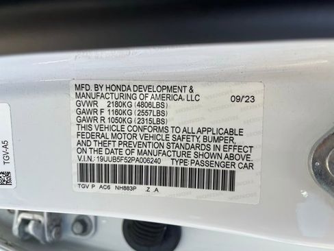 Used 2023 Acura TLX A-Spec Package image 12