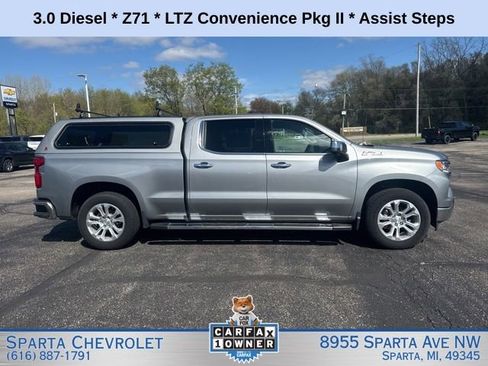 Used 2024 Chevrolet Silverado 1500 LTZ AWD/4WD image 2