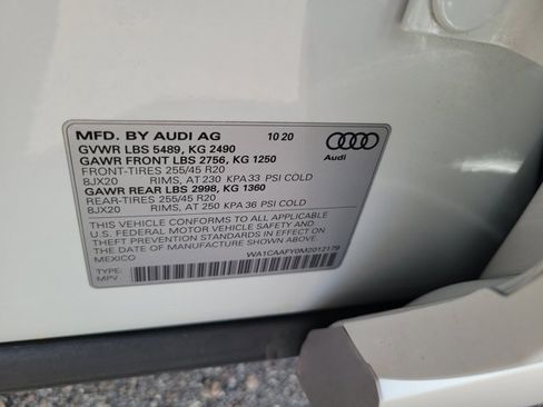 Used 2021 Audi Q5 Prestige w/ Prestige Package image 32