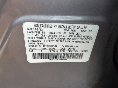 Used 2013 INFINITI M37 w/ Premium Pkg RWD image 30