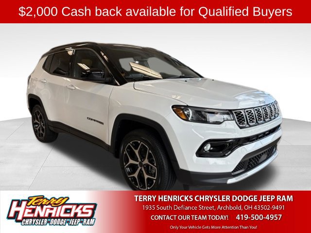 New 2026 Jeep Compass Limited AWD/4WD 360° Tour