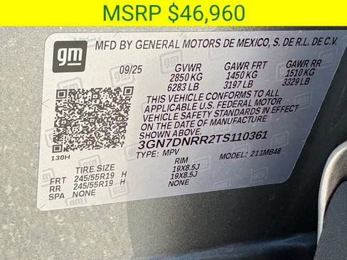 New 2026 Chevrolet Equinox EV LT AWD/4WD image 40