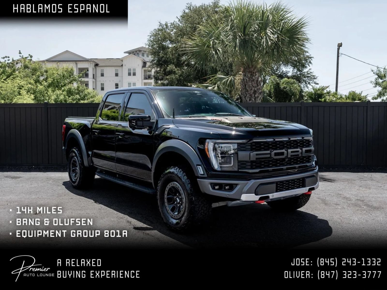 Used 2022 Ford F150 Raptor w/ Equipment Group 801A High AWD/4WD image 1