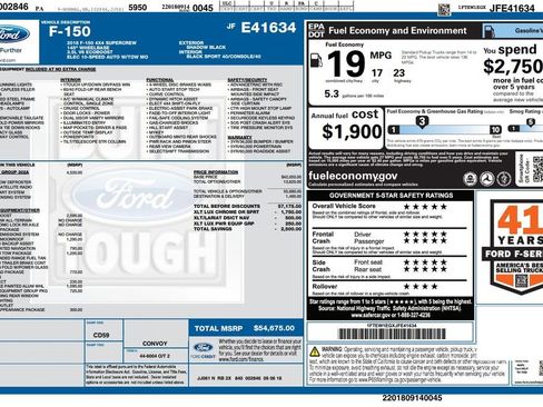 Used 2018 Ford F150 XLT w/ Equipment Group 302A Luxury image 3