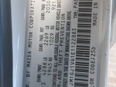 Used 2014 MAZDA MAZDA6 Touring image 64