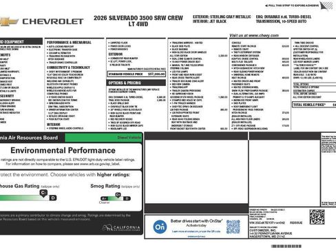 New 2026 Chevrolet Silverado 3500 LT w/ Trail Boss Package image 5