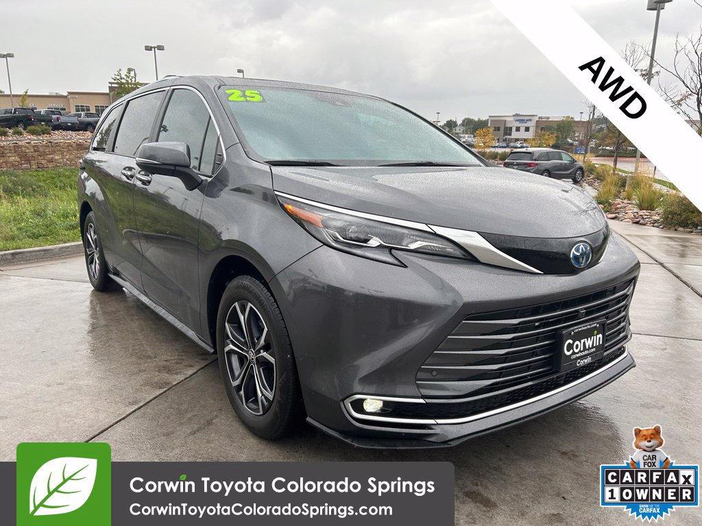 Used 2025 Toyota Sienna Platinum AWD/4WD 360° Tour