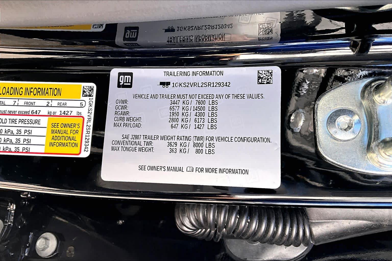 Used 2025 GMC Yukon AT4 Ultimate w/ LPO, Floor Liner Package AWD/4WD image 63