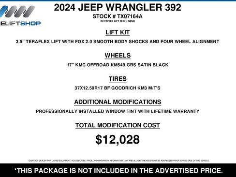 Used 2024 Jeep Wrangler Rubicon 392 image 2