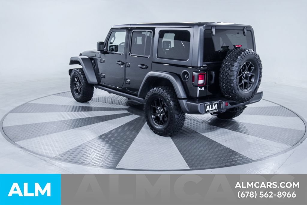 Used 2025 Jeep Wrangler Unlimited Sport AWD/4WD image 7