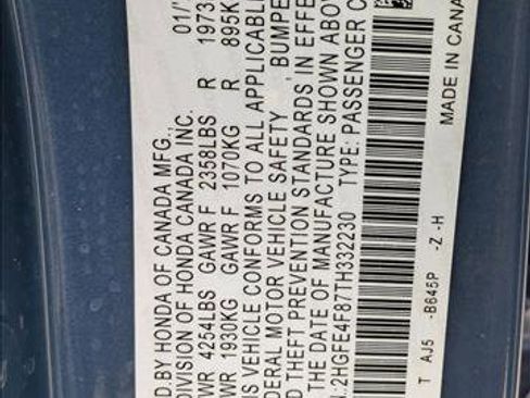 Certified 2026 Honda Civic Sport Touring image 25