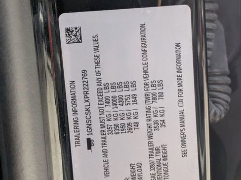 Used 2023 Chevrolet Tahoe Premier w/ LPO, Illumination Package RWD image 28