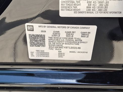 New 2026 Chevrolet Silverado 2500 Custom w/ Custom Value Package AWD/4WD image 27