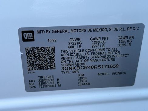 Certified 2024 Chevrolet Blazer LT w/ Convenience Package image 10