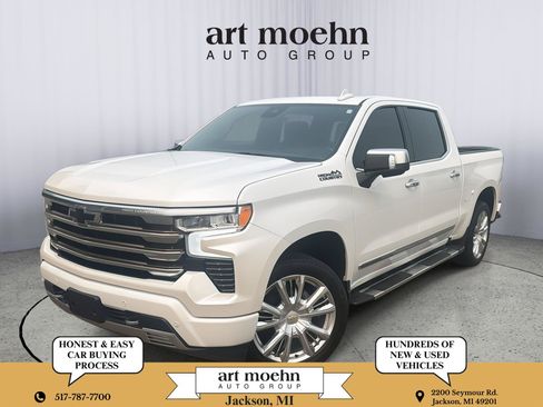 Used 2022 Chevrolet Silverado 1500 High Country w/ High Country Premium Package AWD/4WD image 1