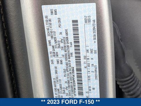 Certified 2023 Ford F150 XLT w/ Equipment Group 302A High image 25