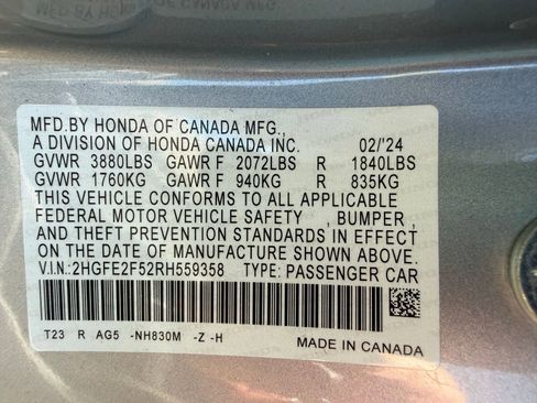 Used 2024 Honda Civic Sport image 40