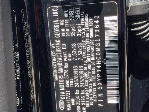 Used 2021 Kia Telluride EX FWD image 37