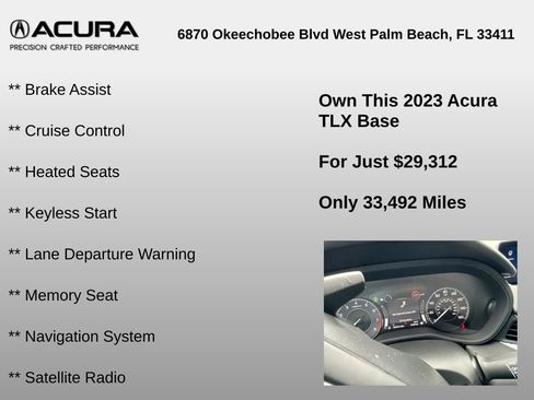 Used 2023 Acura TLX w/ Technology Package FWD image 6