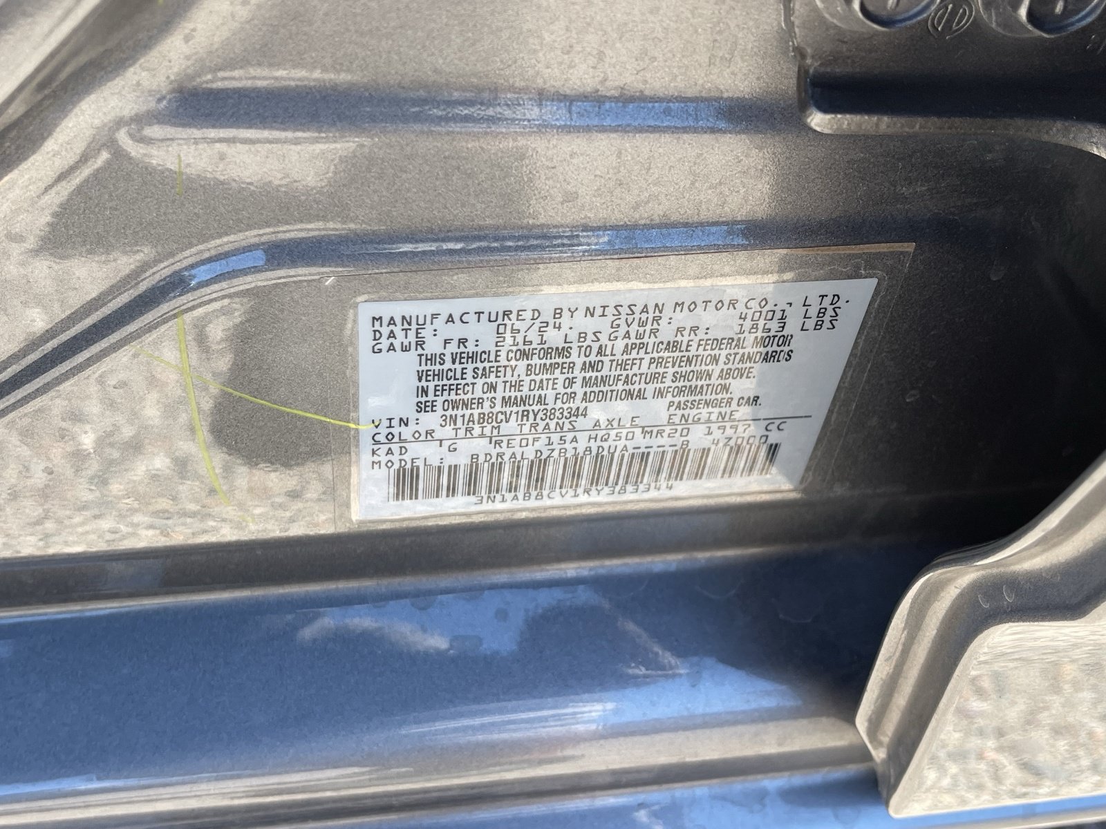 Used 2024 Nissan Sentra SV FWD image 34