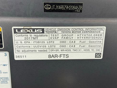 Used 2017 Lexus NX 200t FWD w/ Premium Package image 56