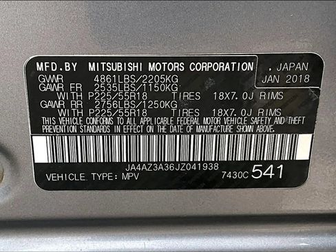 Used 2018 Mitsubishi Outlander SE AWD/4WD image 23