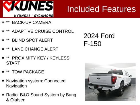 Used 2024 Ford F150 Tremor w/ Tow/Haul Package AWD/4WD image 2
