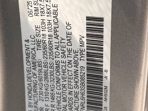 Used 2025 Honda Odyssey EX-L image 35