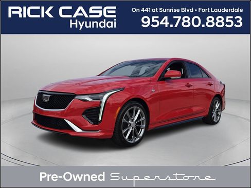 Used 2021 Cadillac CT4 Sport image 1