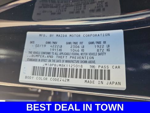 Used 2019 MAZDA MAZDA3 AWD Hatchback image 41