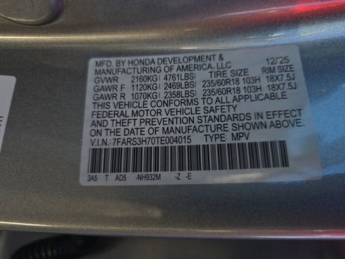 New 2026 Honda CR-V EX-L image 37