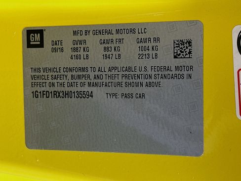 Used 2017 Chevrolet Camaro LT RWD image 12