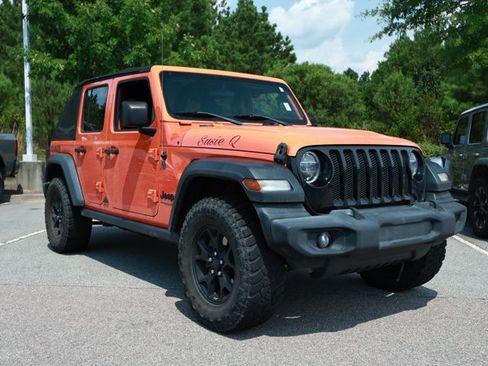 Used 2020 Jeep Wrangler Unlimited Sport AWD/4WD image 2